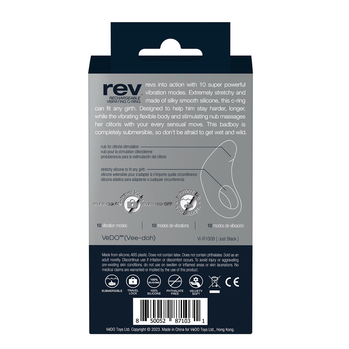 VeDO Rev Vibrating C-Ring