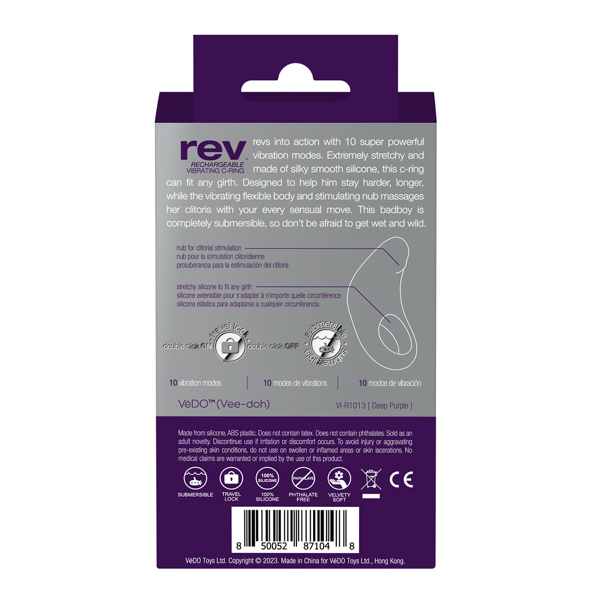 VeDO Rev Vibrating C-Ring