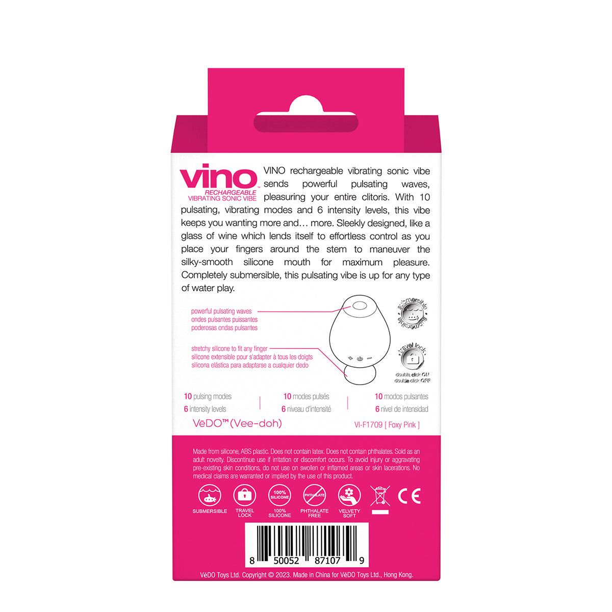 VeDO Vino Vibrating Sonic Vibe
