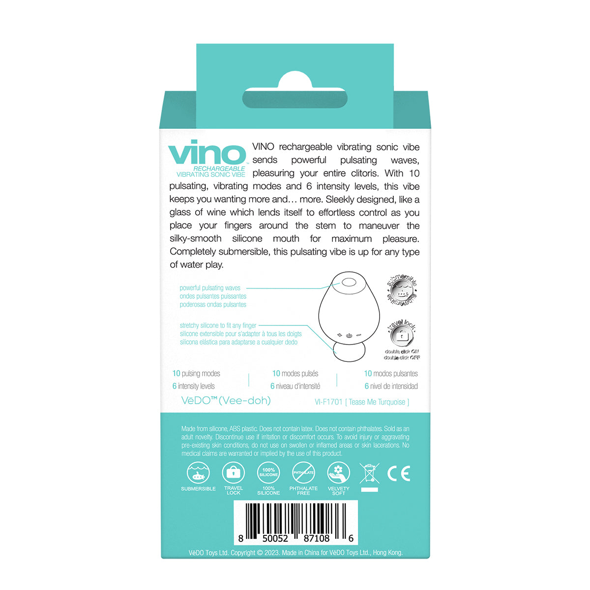 VeDO Vino Vibrating Sonic Vibe