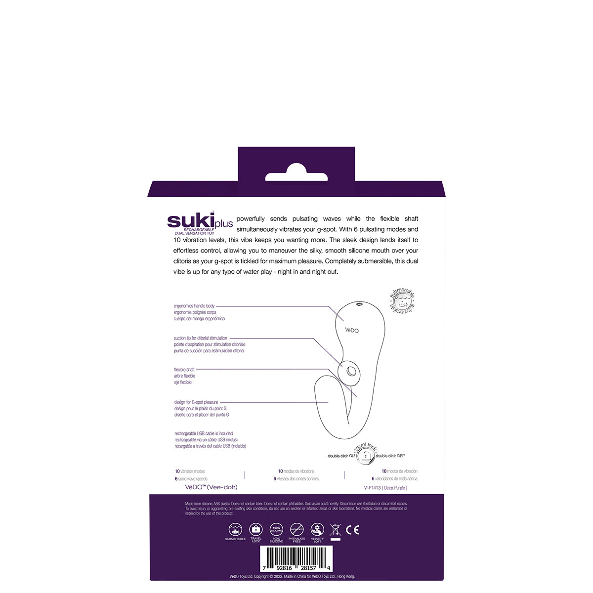 VeDO Suki Plus Dual Sensation Vibe