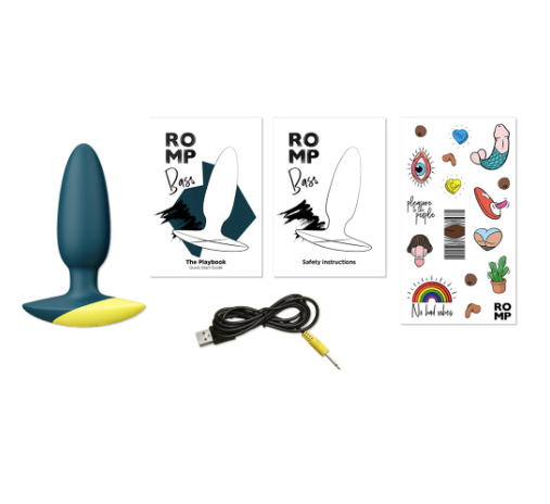 ROMP Bass Vibrating Anal Plug