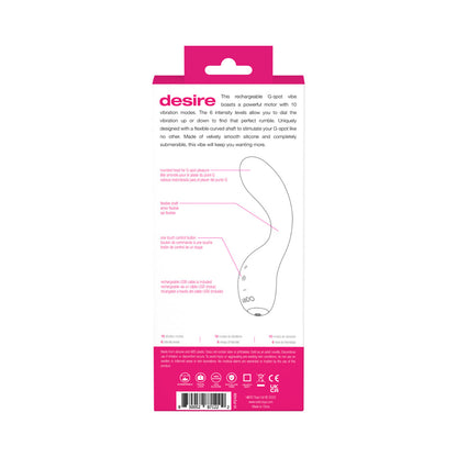 VeDO Desire Rechargeable Gspot Vibe