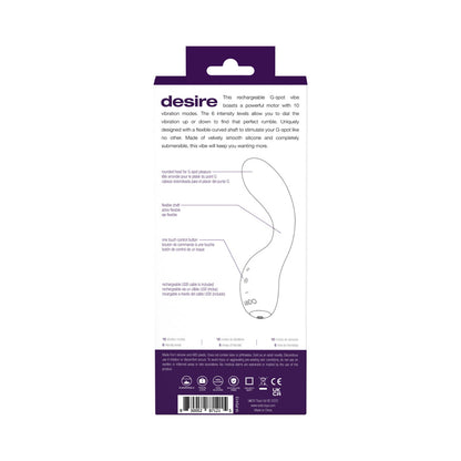 VeDO Desire Rechargeable Gspot Vibe